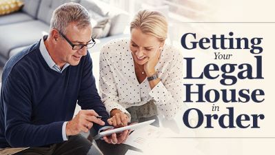 Getting Your Legal House in Order
